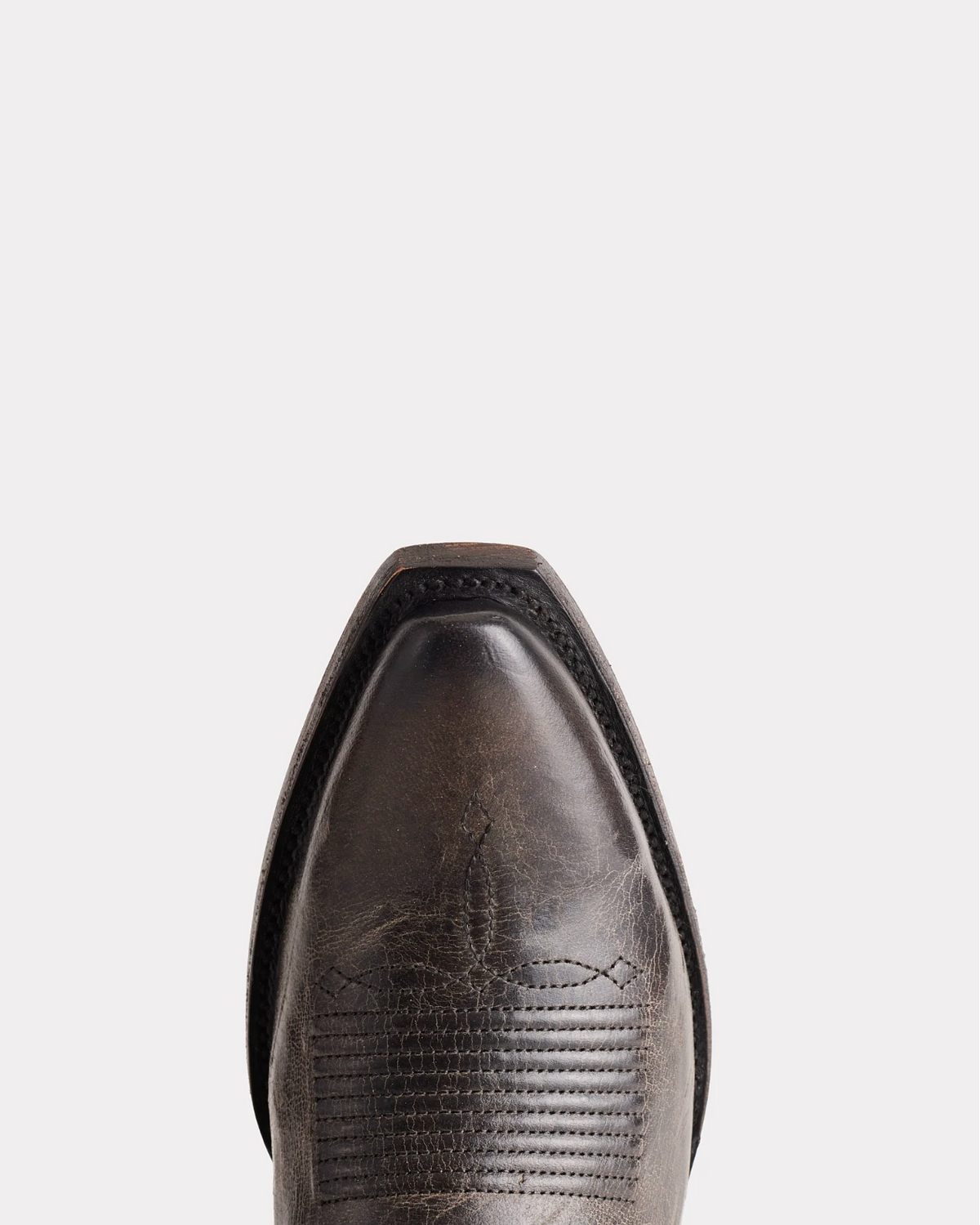 Lucchese: Womans "Marcella" Leather Cowboy Boots in Chocolate with western stitching - Texas Western New Zealand