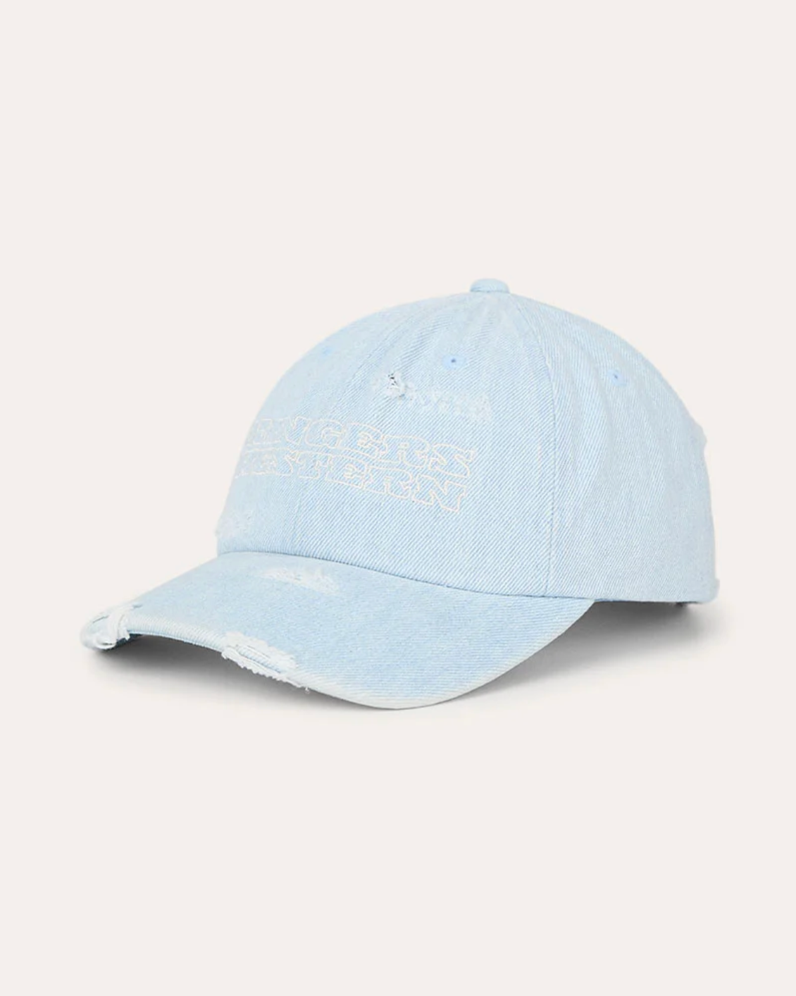 Ringers Western: Blue Denim 100% Cotton Baseball Cap - Texas Western New Zealand