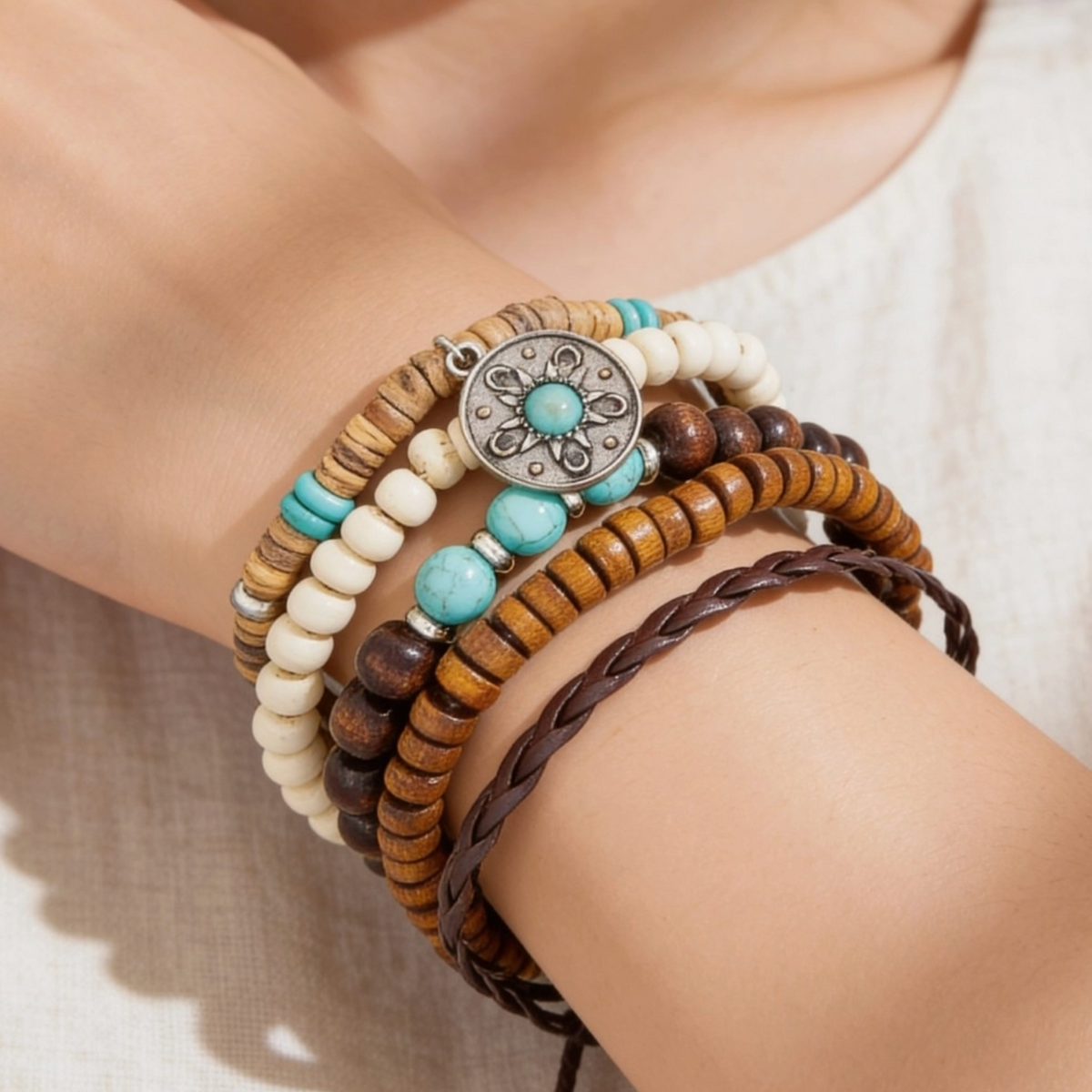 Anarchy Street: Western Beaded Stackable Bracelet Set