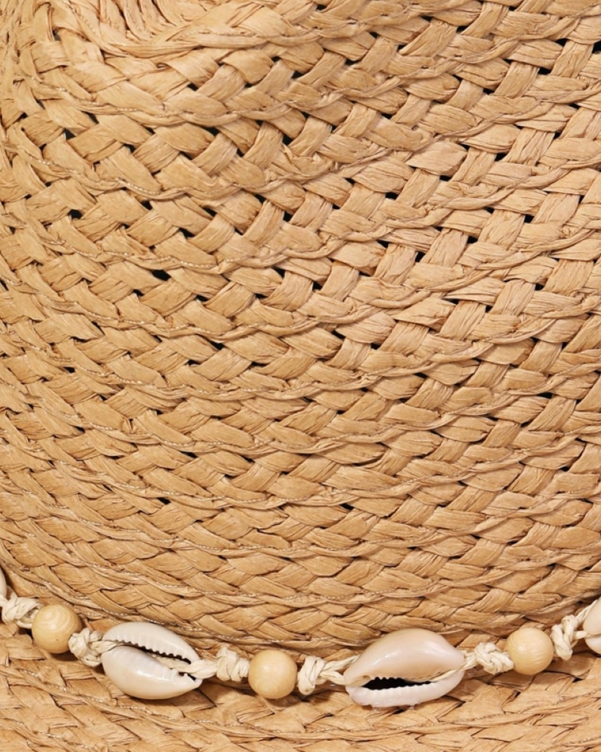 Anarchy Street: Shell Braided Straw Cowboy Hat