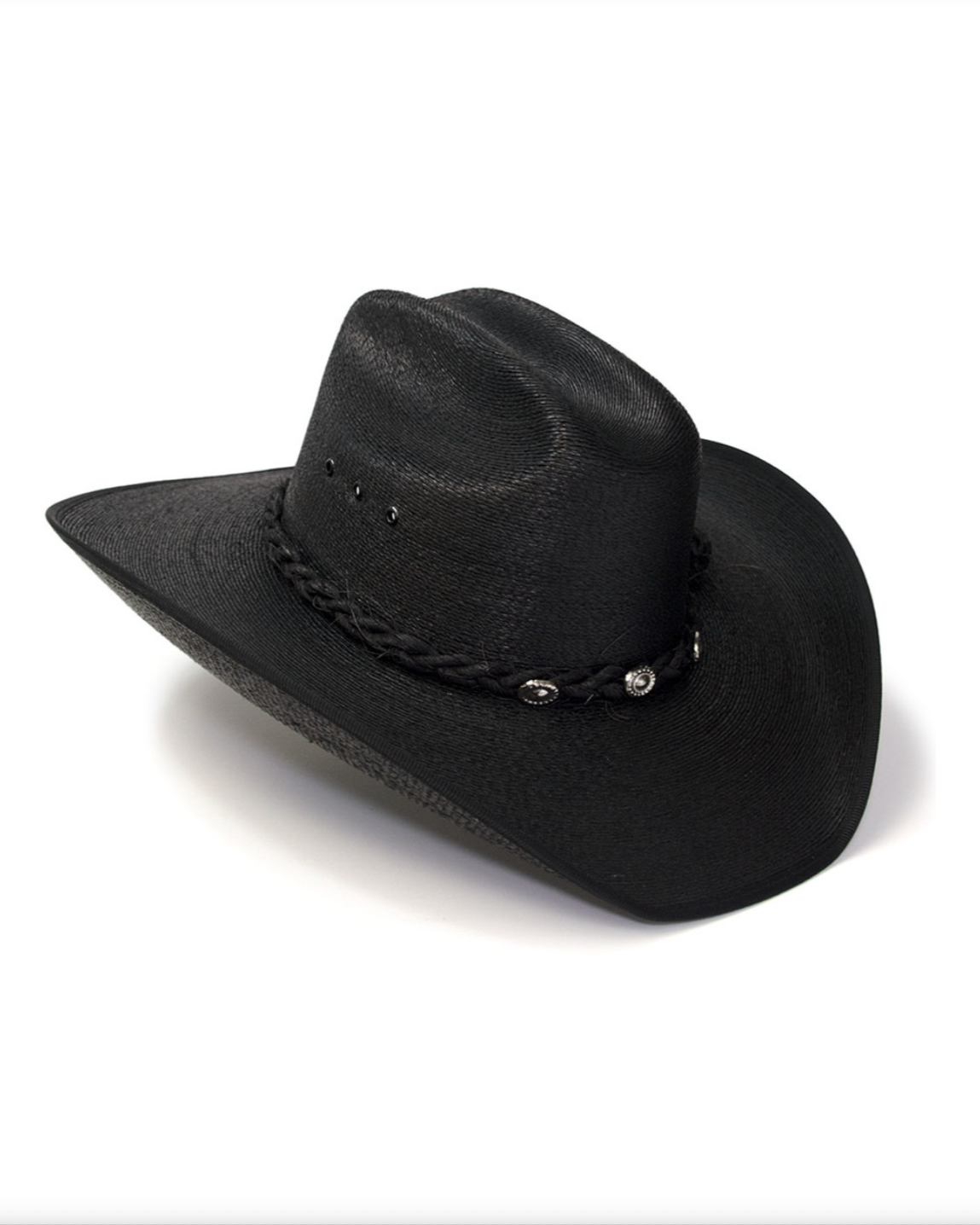 Palm Straw Western Cattleman Hat