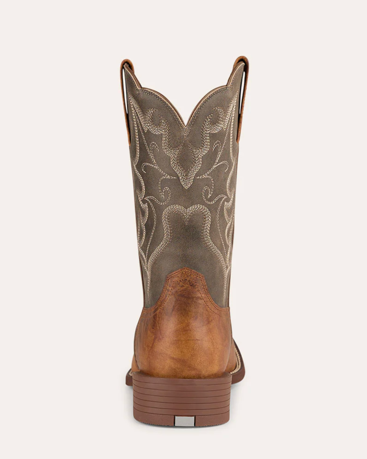 Ringers Western: Mens "Wilko" Square Toe Leather Cowboy Boots in Tan/Brown - Texas Western New Zealand