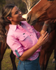 Ringers Western: Ladies Pentecost Work Shirt - Pink